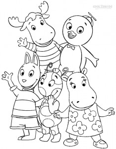 Backyardigans Coloring Pages to Print
