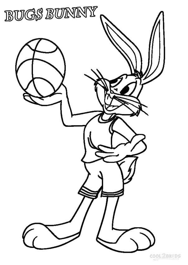 Printable Bugs Bunny Coloring Pages For Kids