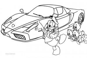 Lamborghini Sesto Elemento Coloring Pages