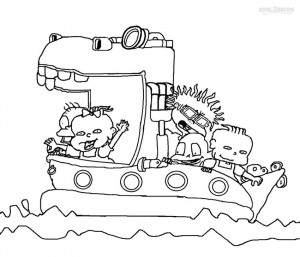 Printable Rugrats Coloring Pages For Kids