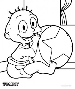 printable rugrats coloring pages for kids