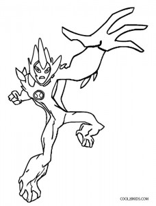 Ben 10 Alien Force Coloring Pages