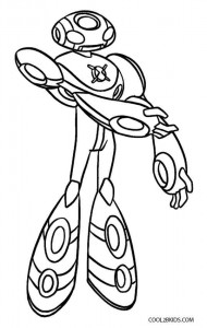 printable ben ten coloring pages for kids