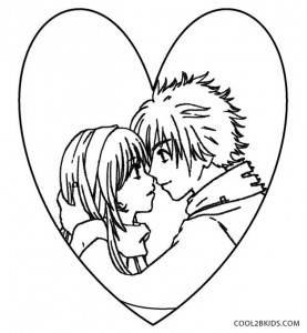 Cute Emo Coloring Pages