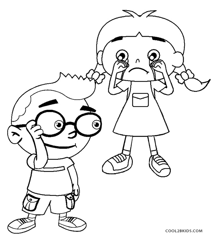 little einsteins annie coloring pages