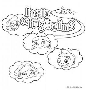 Little Einsteins Characters Coloring Pages