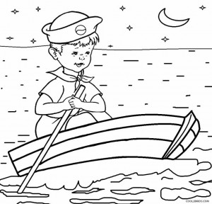 Boats Coloring Pages