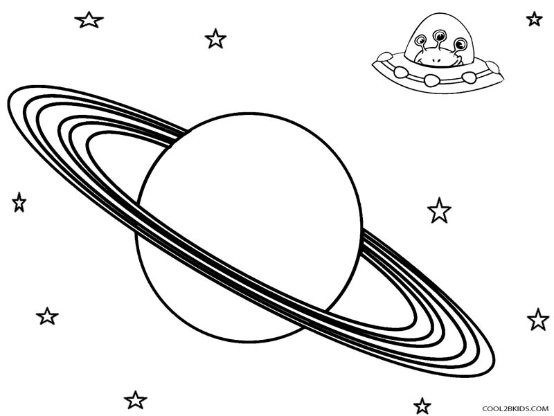 Printable Planet Coloring Pages For Kids