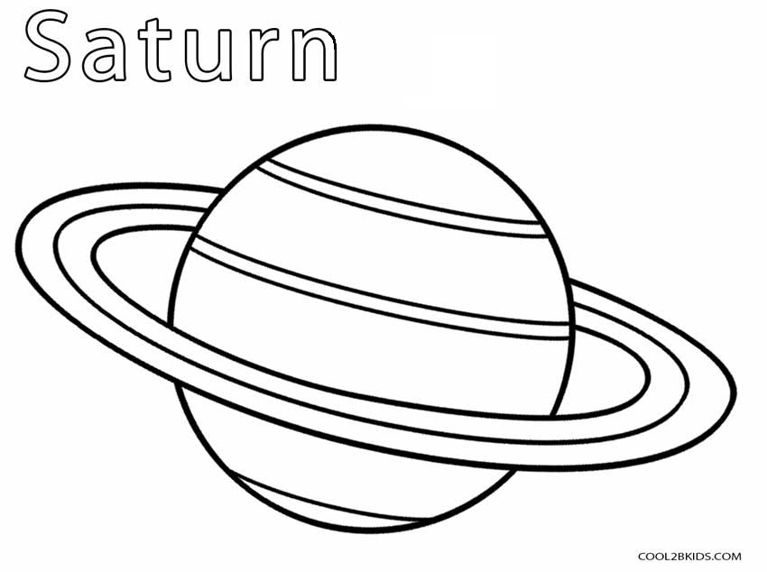 Printable Planet Coloring Pages For Kids