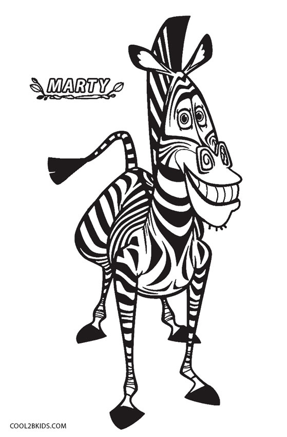 Madagascar Coloring Pages 7