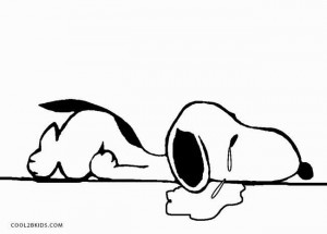 Snoopy Coloring Pages Printable