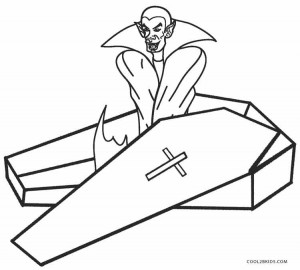 Vampire Coloring Pages Printable