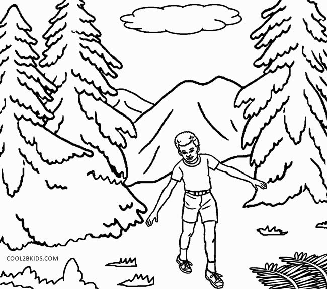 Download Printable Nature Coloring Pages For Kids