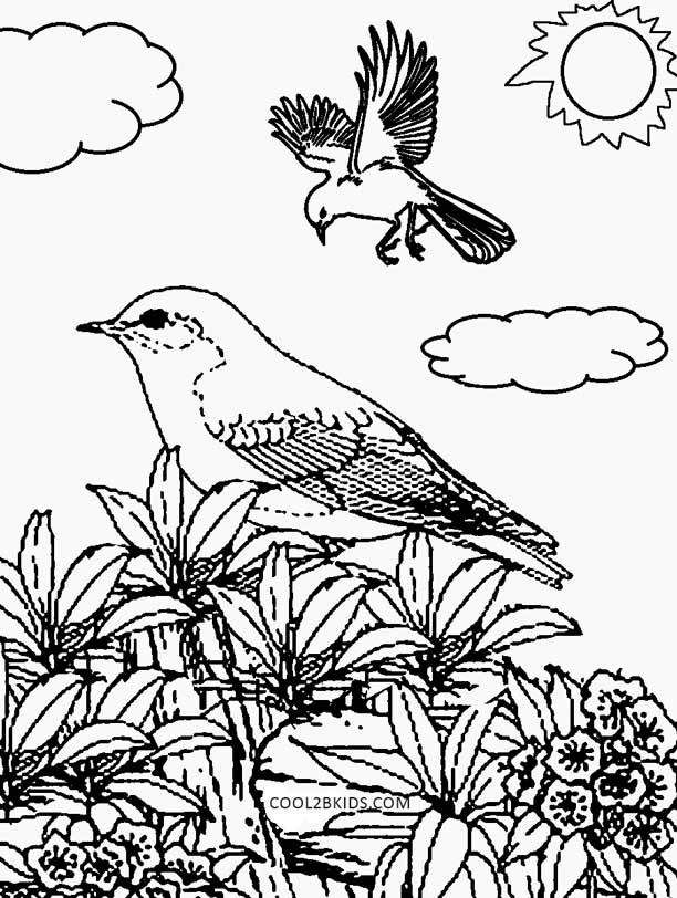 Printable Nature Coloring Pages For Kids