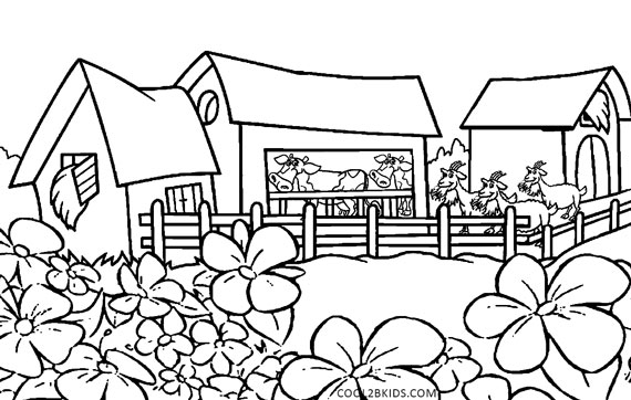 Printable Nature Coloring Pages For Kids