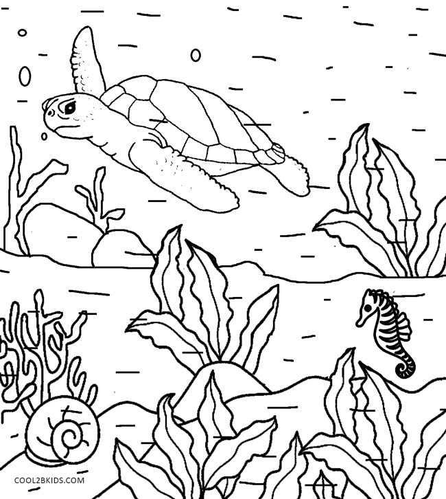 printable nature coloring pages for kids