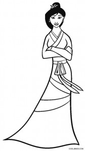 Disney Mulan Coloring Pages