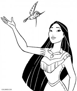 Disney Pocahontas Coloring Pages