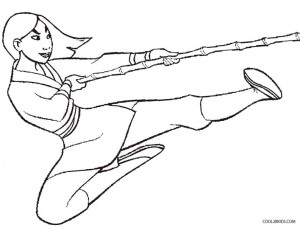 Mulan Coloring Pages to Print