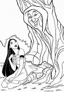 Pocahontas Coloring Pages free Printable