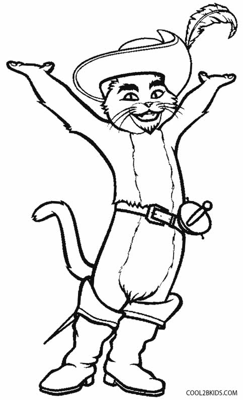 Printable Shrek Coloring Pages For Kids
