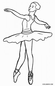Ballet Coloring Pages to Print