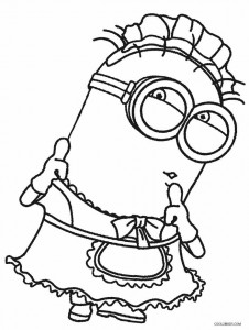 Despicable Me Coloring Pages Dave