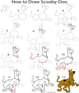 How to Draw Scooby Doo Step by Step