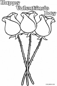 Roses Flower Coloring Pages