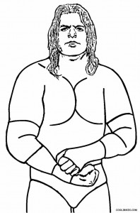 Wrestling Coloring Pages to Print