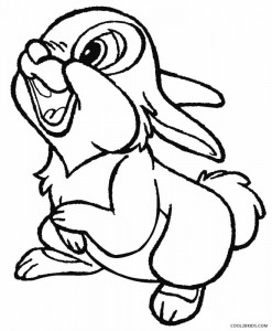 Bambi Coloring Pages to Print