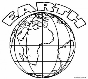 Earth Coloring Pages