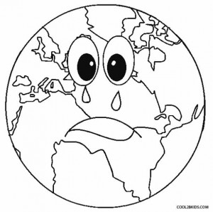 Earth Coloring Pages Printable