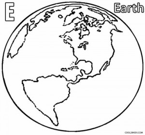 Earth Coloring Pages to Print