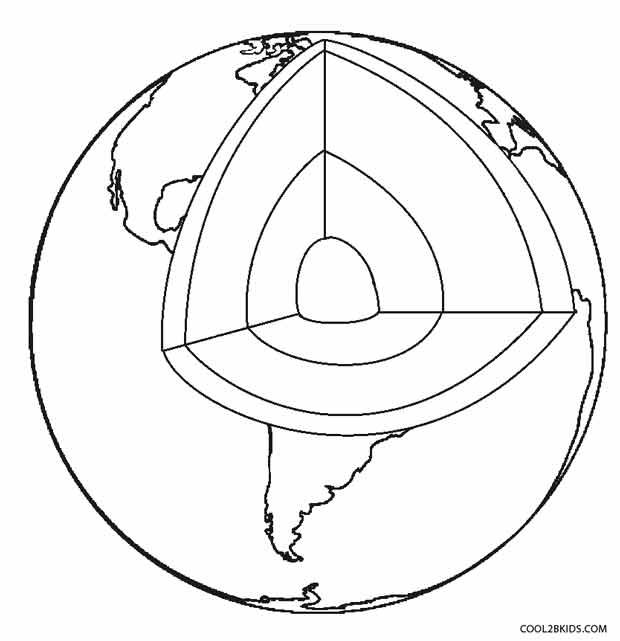 Download Printable Earth Coloring Pages For Kids