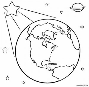 God Created Earth Coloring Pages