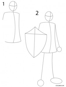 How to Draw Link Step 1