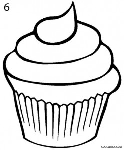 How to Draw a Cupcake Step 6