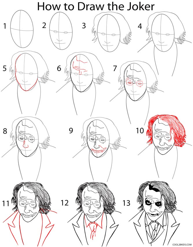 Featured image of post Joker Face Drawing For Kids Shop for joker face art from the world s greatest living artists