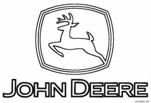 John Deere Logo Coloring Pages