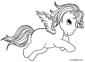 My Little Pony Pegasus Coloring Pages