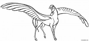 Pegasus Coloring Pages to Print