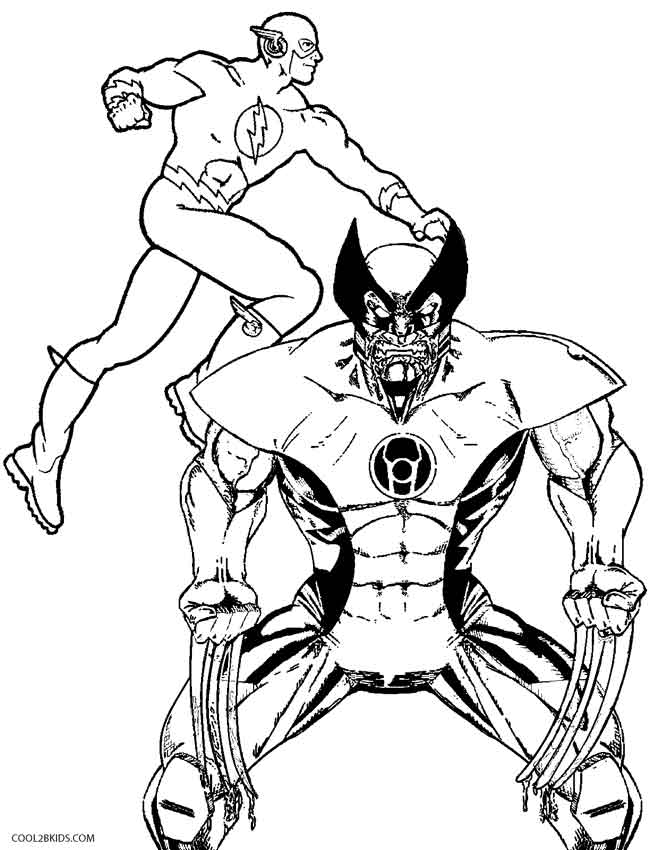 coloring pages of green lantern