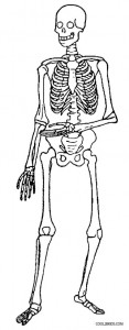 Skeleton Coloring Pages