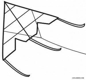 Free Kite Coloring Pages