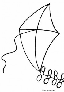 Kite Coloring Pages on Pinterest