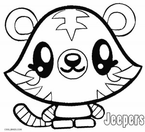 Moshi Monsters Coloring Pages Jeepers