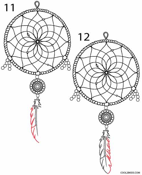 Aggregate 190+ dream catcher sketch easy latest