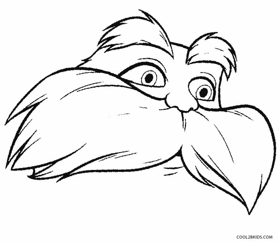 Download Printable Lorax Coloring Pages For Kids