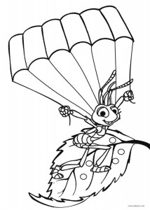 Bugs Life Coloring Pages